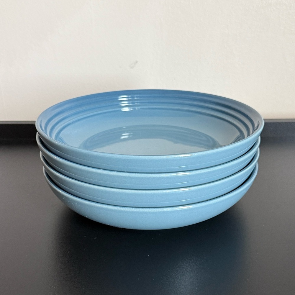 Le Creuset Chambray Pasta Bowls Set of 4